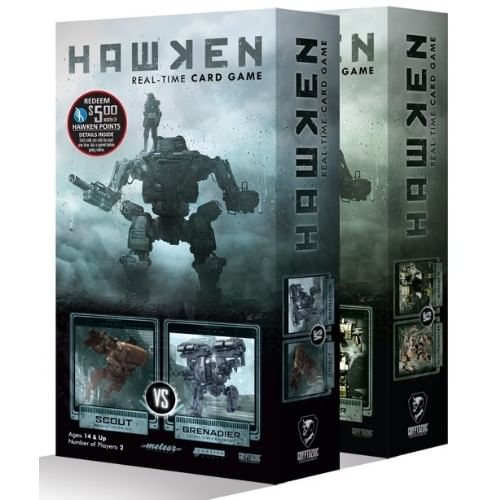 Hawken Real-Time Card Game Scout vs. Grenadier Hawken Real-Time Card Game Scout vs. Grenadier