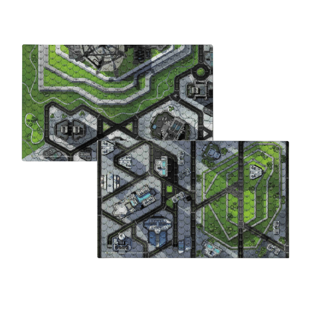 Herná podložka BattleTech: Cities HPG Engineering & Business District