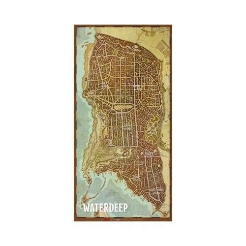 Herná podložka Dungeons and Dragons Waterdeep Mat Herná podložka Dungeons and Dragons Waterdeep Mat