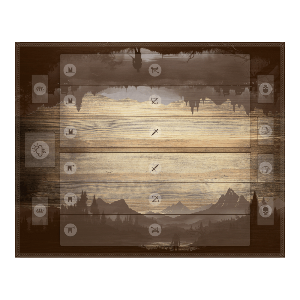 Herná podložka Gwint - Geralt vs. Eredin