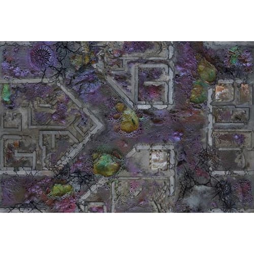 Herní podložka Kraken Wargames - Corrupted Warzone City 44 Herní podložka Kraken Wargames - Corrupted Warzone City 44