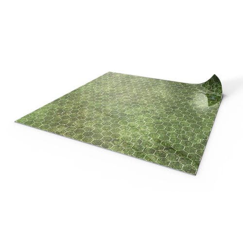 Herní podložka Tráva (hexová mřížka), 50 x 50 cm