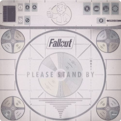 Herná podložka Fallout Please Stand By Herná podložka Fallout Please Stand By