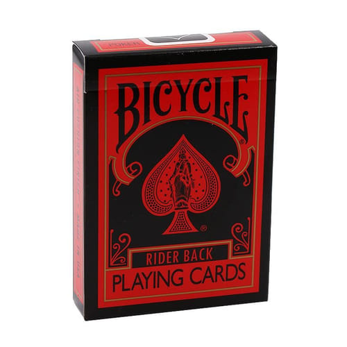 Levně Hrací karty Bicycle - Reverse (červeno-černé)