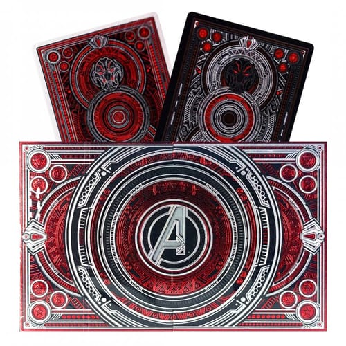Levně Hrací karty Theory11: Avengers - Ultron, svítící pouzdro