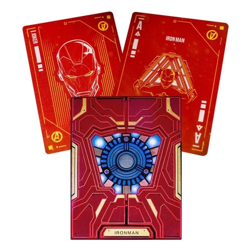 Hracie karty Theory11: Iron Man - Civil War, svietiace puzdro Hracie karty Theory11: Iron Man - Civil War, svietiace puzdro