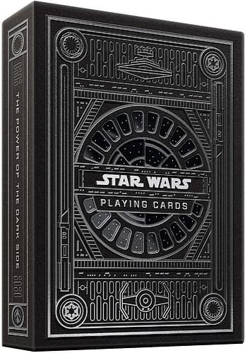 Hrací karty Theory11: Star Wars – Dark Side (černé)