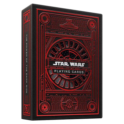 Hrací karty Theory11: Star Wars – Dark Side (červené)