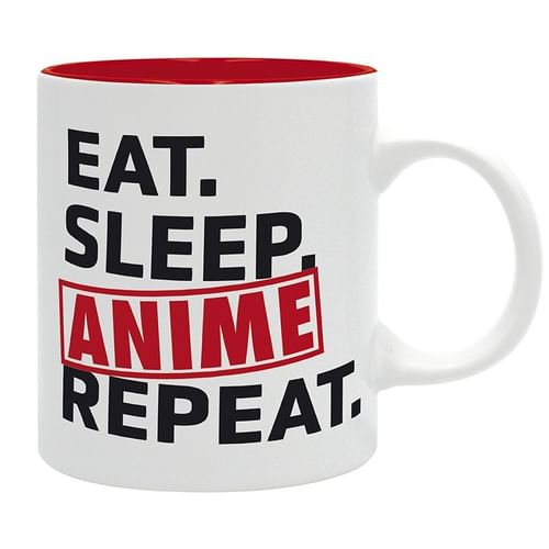 Hrnček Anime - Eat, sleep, anime, repeat Hrnček Anime - Eat, sleep, anime, repeat