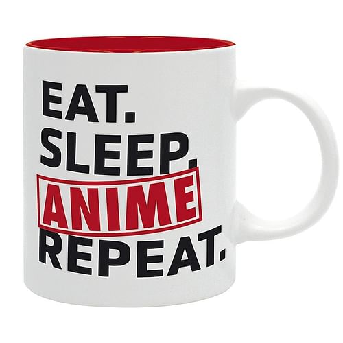 Obrázok ABYstyle Hrnek Anime - Eat, sleep, anime, repeat 320ml