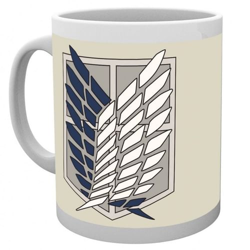 Hrnček Attack on Titan - Badge Hrnček Attack on Titan - Badge