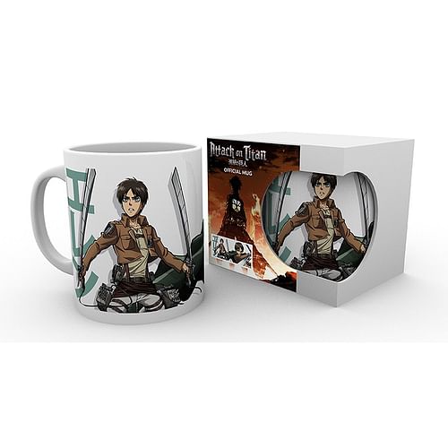 Obrázok ABYstyle Hrnek Attack on Titan - Eren Yeager 320ml