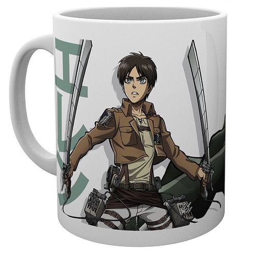 Obrázok ABYstyle Hrnek Attack on Titan - Eren Yeager 320ml