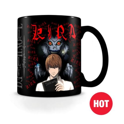 Hrnček Death Note - Kira, meniace sa Hrnček Death Note - Kira, meniace sa