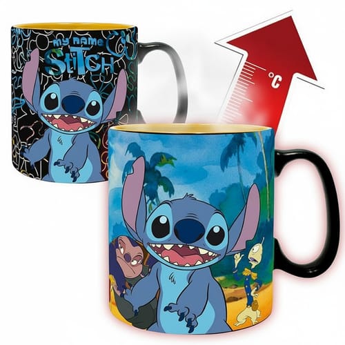 Levně Hrnek Disney: Lilo & Stitch, měnící se