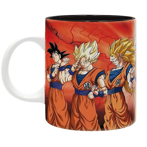 Obrázok ABYstyle Hrnek Dragon Ball - Goku transformations 320ml