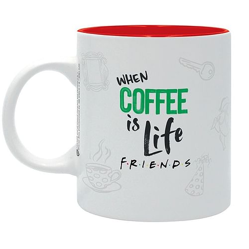 Obrázok ABYstyle Hrnek Friends - Coffee is life 320ml