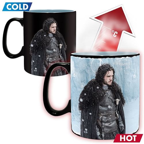 Obrázok ABYstyle Hrnek Game of Thrones - Winter is here, měnící se 460ml