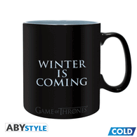 Hrnček Game of Thrones - Winter is here, meniaci sa