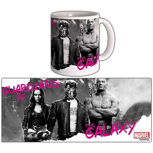 Obrázok Semic Hrnek Guardians of the Galaxy - Monochrome 300ml