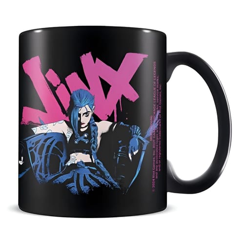 Levně Hrnek League of Legends - Jinx, černý
