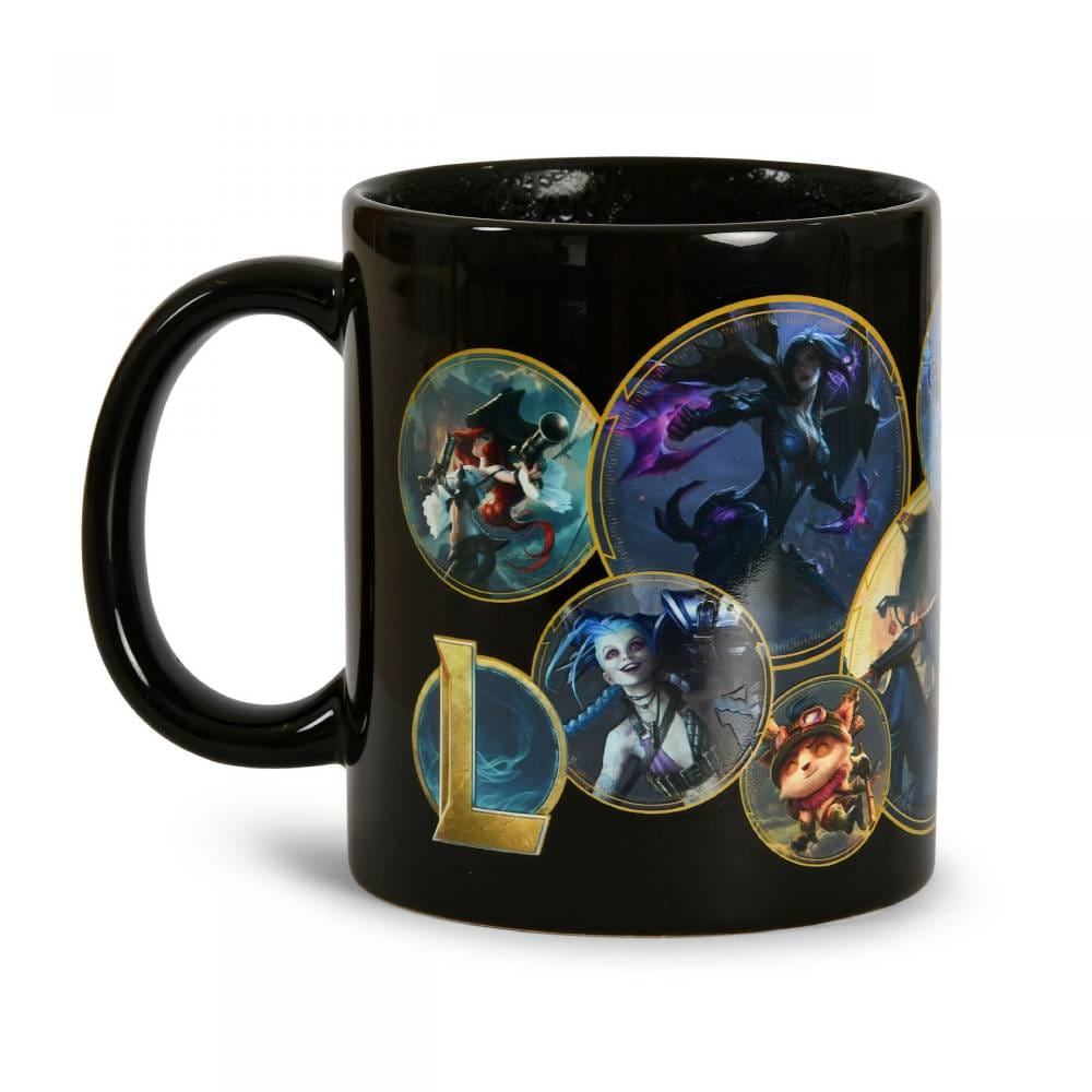 Hrnček League of Legends, meniace sa