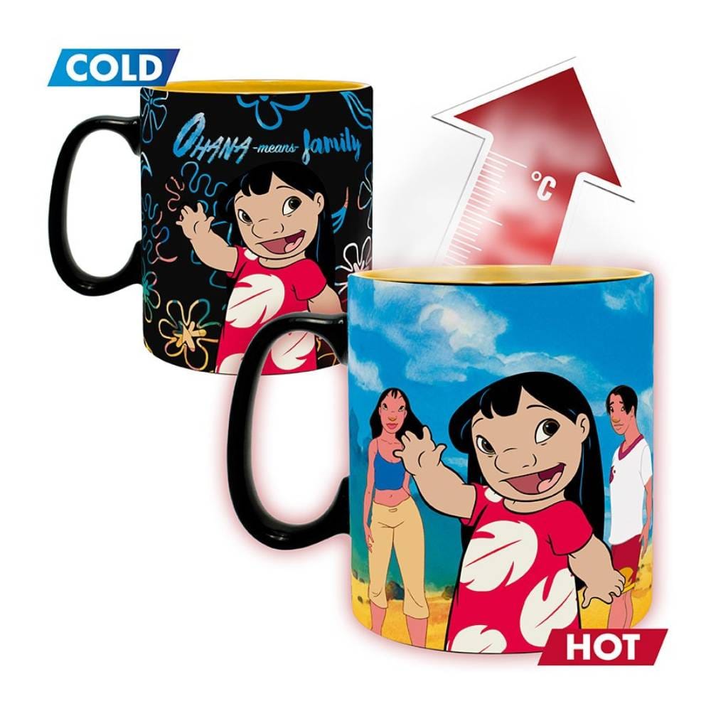 Hrnček Lilo & Stitch, meniaci sa