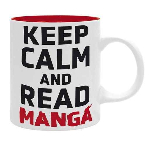 Hrnček Manga - Keep calm and read manga Hrnček Manga - Keep calm and read manga