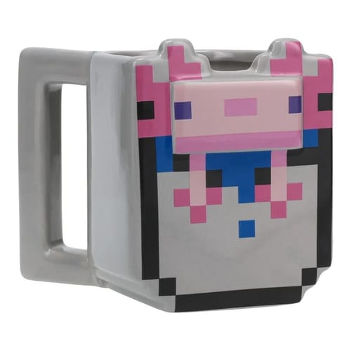 Levně Hrnek Minecraft - Axolotl 3D
