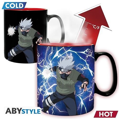 Obrázok ABYstyle Hrnek Naruto Shippuden - Kakashi vs. Itachi, měnící se 460ml