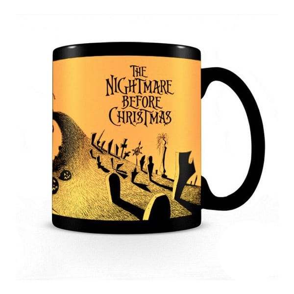 Hrnček Nightmare Before Christmas, meniaci sa