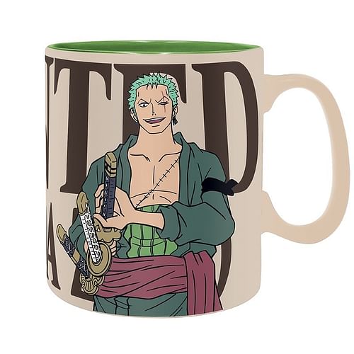 Obrázok ABYstyle Hrnek One Piece - Zoro Wanted 460ml