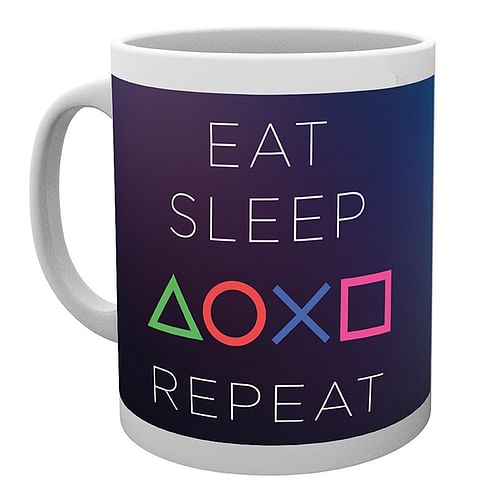 Obrázok PlayStation – Eat Sleep Play Repeat – hrnček (5028486342020)