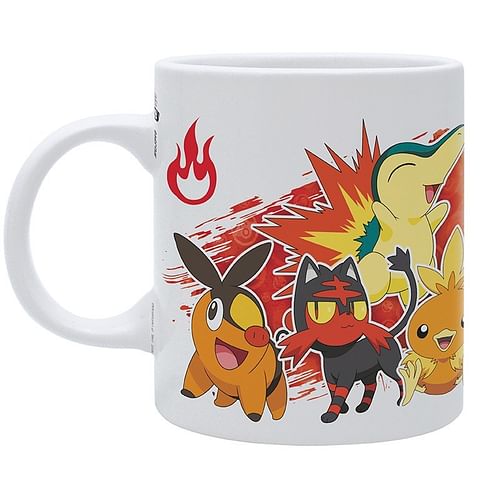 Obrázok ABYstyle Hrnek Pokémon - Fire Starters 320ml