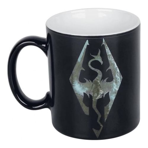 Hrnček Skyrim - Dragon Symbol, meniaci sa Hrnček Skyrim - Dragon Symbol, meniaci sa