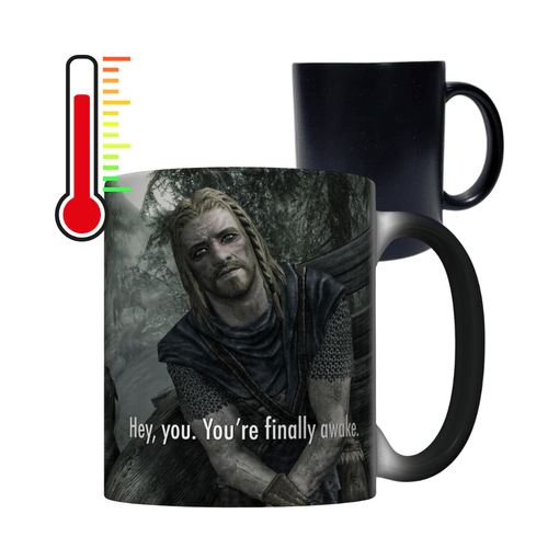 Levně imago Hrnek Skyrim - You re Finally Awake, měnící se