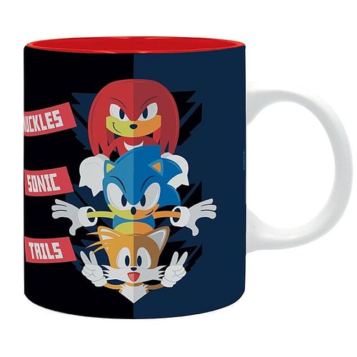 Obrázok ABYstyle Hrnek Sonic, Tails and Knuckles 320ml