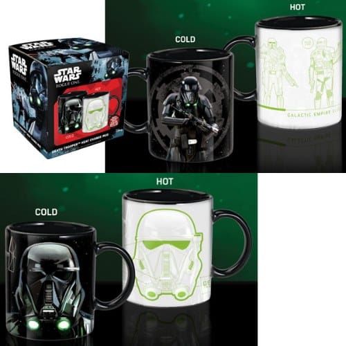 Hrnček Star Wars Rogue One - Green Trooper, meniaci sa vzor Hrnček Star Wars Rogue One - Green Trooper, meniaci sa vzor