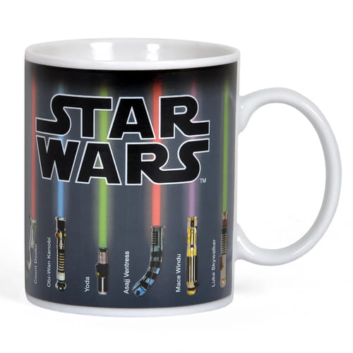 Levně Hrnek Star Wars - Světelný meč, měnící se