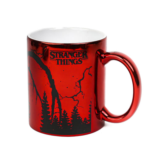 Hrnček Stranger Things - Mind Flayer, metalický Hrnček Stranger Things - Mind Flayer, metalický