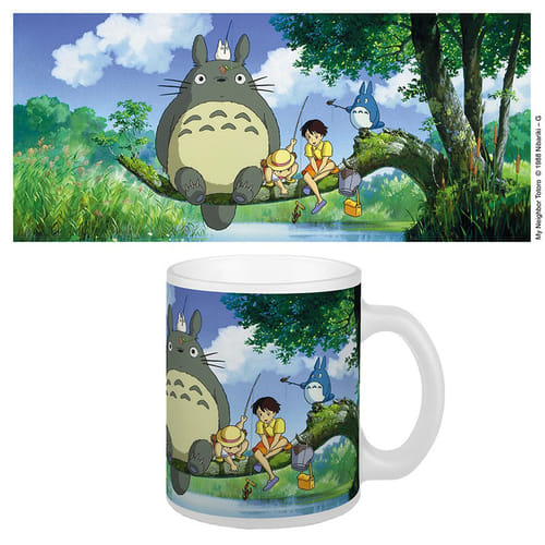 Levně Hrnek Studio Ghibli - Totoro Fishing
