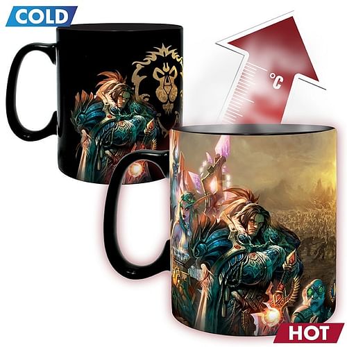 Obrázok ABYstyle Hrnek World of Warcraft - Azeroth, měnící se 460ml