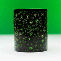 Hrnček Xbox, meniace sa