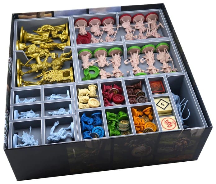 Insert na herné komponenty Blood Rage + Expansions (Folded Space)