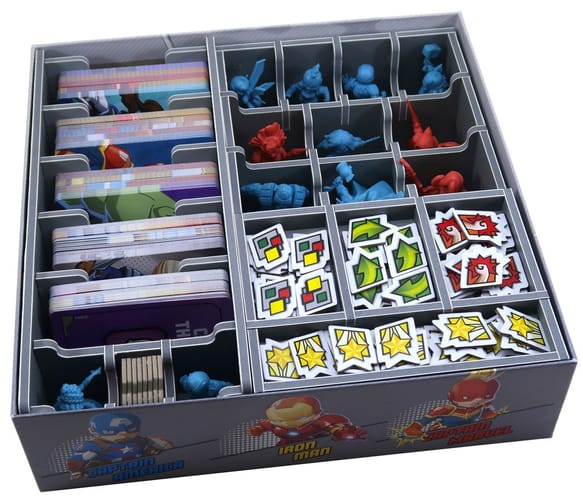 Insert na herné komponenty Marvel United Insert na herné komponenty Marvel United