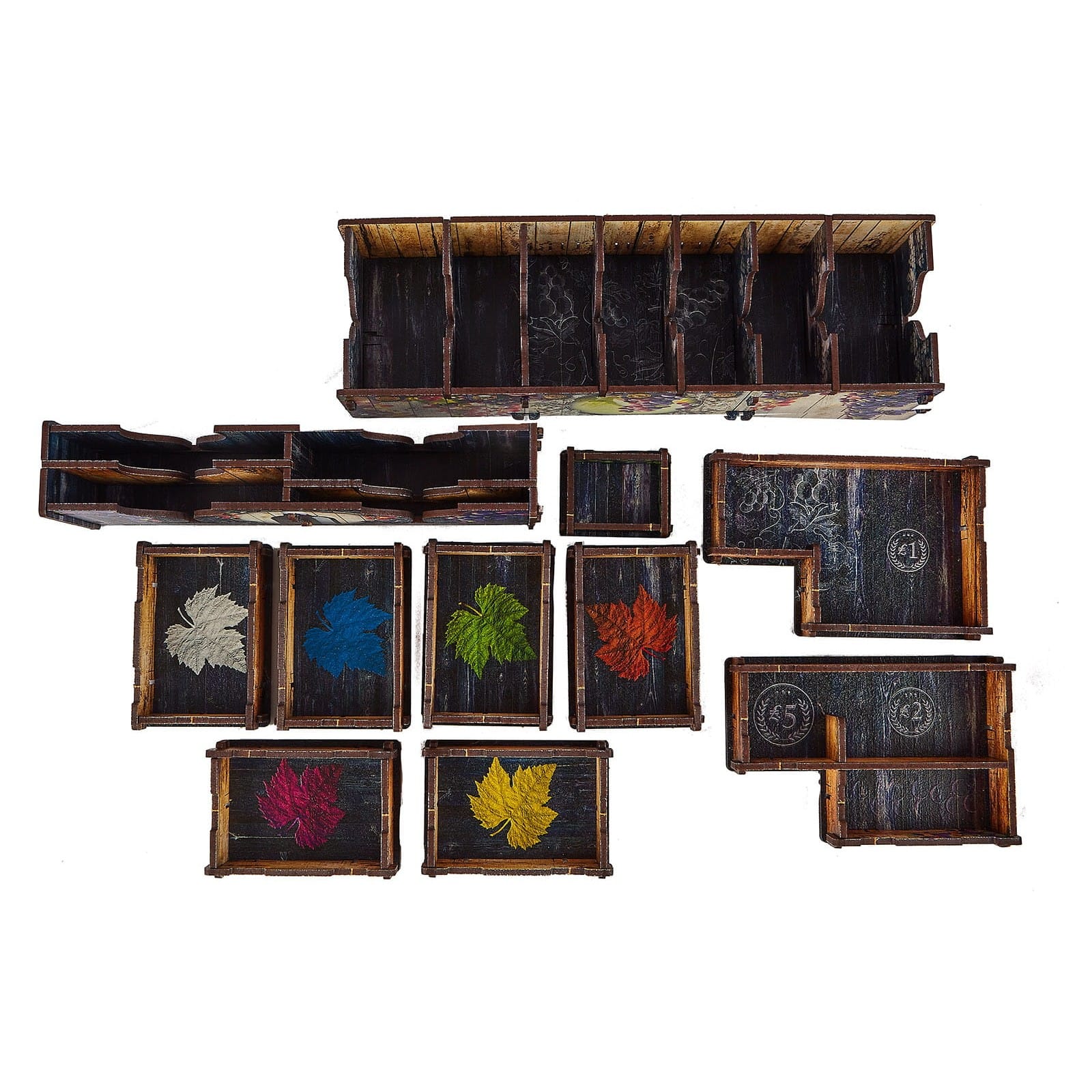 Insert na herné komponenty - Viticulture: Essential Edition (UV Print)