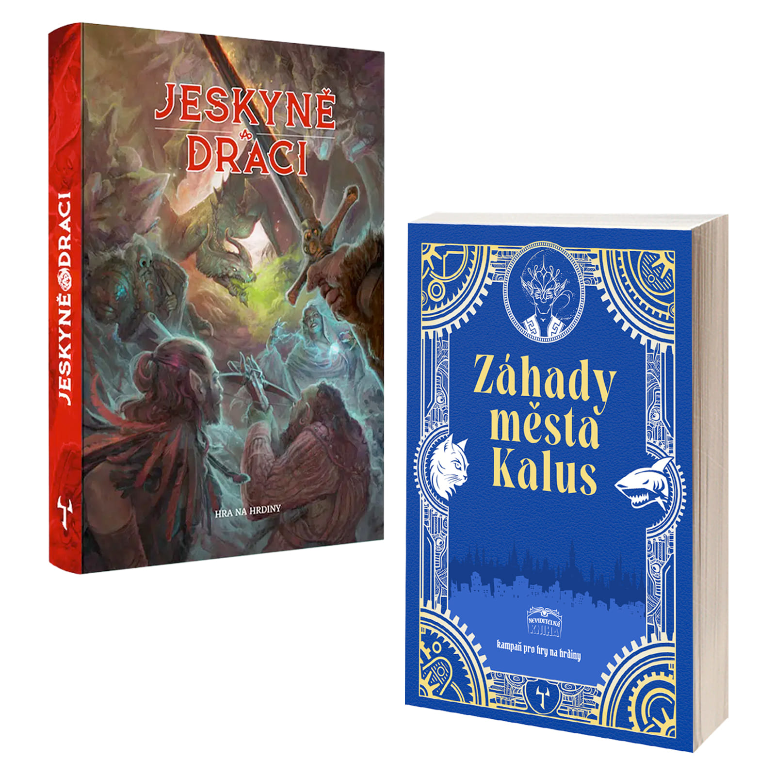Jeskyně a&nbsp;draci + Záhady města Kalus