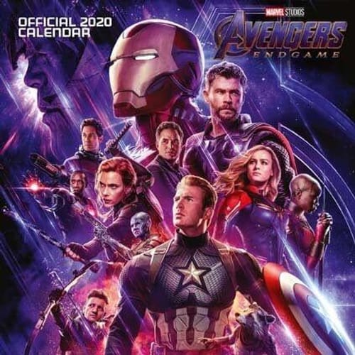 Kalendár Avengers: Endgame 2020 Kalendár Avengers: Endgame 2020