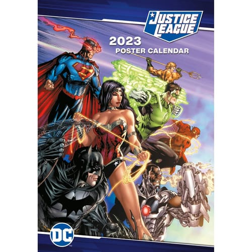 Kalendár DC Comics: Justice League 2023 - Plagáty Kalendár DC Comics: Justice League 2023 - Plagáty