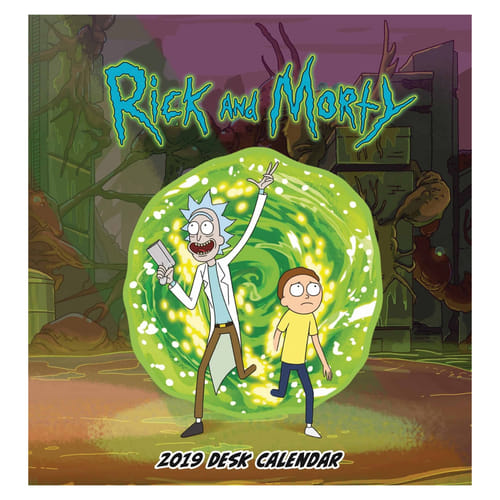 Kalendár Rick a Morty 2019 Kalendár Rick a Morty 2019